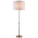 Nori One Light Floor Lamp in Antique Gold (110|RTL-9184 AG)