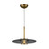 Kyoto LED Pendant in Vintage Brass/Smoked Glass (347|PD37018-VB/SM-3WCCT-UNV)