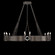 Mirage 12 Light Chandelier in Midnight Steel/Nickel/Pebble (48|100048-721)