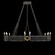 Mirage 12 Light Chandelier in Midnight Steel/Brass/Black Knight (48|100048-713)