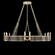 Mirage 12 Light Chandelier in Champagne/Brass/Pebble (48|100048-611)