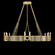 Mirage 12 Light Chandelier in Gold Leaf/Nickel/Coco (48|100048-322)