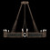 Mirage 12 Light Chandelier in Bronze/Nickel/Black Knight (48|100048-223)