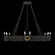 Mirage 12 Light Chandelier in Black Iron/Brass/Black Knight (48|100048-113)