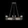 Mirage 12 Light Chandelier in Midnight Steel/Nickel/Coco (48|100047-722)