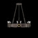 Mirage 12 Light Chandelier in Midnight Steel/Brass/Pebble (48|100047-711)