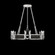 Mirage 12 Light Chandelier in Silver Leaf/Nickel/Black Knight (48|100047-423)