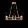 Mirage 12 Light Chandelier in Gold Leaf/Nickel/Black Knight (48|100047-323)