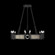 Mirage 12 Light Chandelier in Black Iron/Nickel/Coco (48|100047-122)