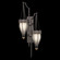 Mirage Two Light Wall Sconce in Midnight Steel/Brass/Pebble (48|100046-711)