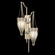 Mirage Two Light Wall Sconce in Champagne/Nickel/Coco (48|100046-622)