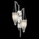 Mirage Two Light Wall Sconce in Silver Leaf/Nickel/Coco (48|100046-422)