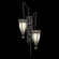Mirage Two Light Wall Sconce in Black (48|100046-111)