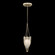 Mirage One Light Pendant in Champagne/Brass/Coco (48|100045-612)