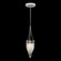 Mirage One Light Pendant in Silver Leaf/Nickel/Pebble (48|100045-421)