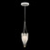 Mirage One Light Pendant in Silver Leaf/Brass/Coco (48|100045-412)