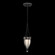 Mirage One Light Pendant in Black Iron/Nickel/Pebble (48|100045-121)