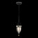 Mirage One Light Pendant in Black Iron/Brass/Coco (48|100045-112)