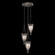 Mirage Three Light Pendant in Midnight Steel/Nickel/Pebble (48|100044-721)