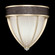 Mirage One Light Wall Sconce in Champagne/Nickel/Pebble (48|100043-621)