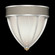 Mirage One Light Wall Sconce in Silver Leaf/Brass/Coco (48|100043-412)