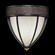 Mirage One Light Wall Sconce in Black Iron/Brass/Pebble (48|100043-111)