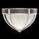 Mirage Three Light Flush Mount in Silver Leaf/Brass/Pebble (48|100042-411)
