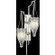 Mirage Two Light Wall Sconce in Silver Leaf/Nickel/Coco (48|100041-422)