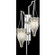 Mirage Two Light Wall Sconce in Silver Leaf/Brass/Coco (48|100041-412)