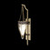 Mirage One Light Wall Sconce in Soft Gold Leaf/Nickel/Pebble (48|100039-521)