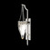 Mirage One Light Wall Sconce in Silver Leaf/Brass/Coco (48|100039-412)