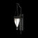 Mirage One Light Wall Sconce in Black Iron/Nickel/Black Knight (48|100039-123)