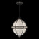 Mirage Three Light Pendant in Midnight Steel/Nickel/Coco (48|100038-722)