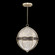 Mirage Three Light Pendant in Champagne/Nickel/Pebble (48|100038-621)