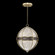Mirage Three Light Pendant in Soft Gold Leaf/Nickel/Pebble (48|100038-521)