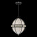 Mirage Three Light Pendant in Black Iron/Nickel/Coco (48|100038-122)