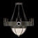 Mirage 15 Light Chandelier in Midnight Steel/Nickel/Black Knight (48|100037-723)
