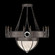 Mirage 15 Light Chandelier in Midnight Steel/Nickel/Pebble (48|100037-721)