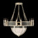 Mirage 15 Light Chandelier in Champagne/Brass/Black Knight (48|100037-613)