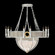 Mirage 15 Light Chandelier in Silver Leaf/Brass/Coco (48|100037-412)