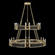 Mirage 24 Light Chandelier in Gold (48|100036-513)