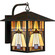 Inglenook One Light Outdoor Wall Lantern in Valiant Bronze (10|TFIK8411VA)