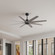Ariella 64'' Ceiling Fan in Matte Black (101|AN-BK-BN-64)