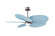 Alessandra Tropical - LK 48'' Ceiling Fan in Brushed Nickel (101|AKTPLK-BN-BL)
