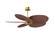 Alessandra TROPICAL 48'' Ceiling Fan in Brushed Brass (101|AKTP-BRBR-WN)