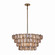 Uroko Eight Light Pendant in Polished Winter Brass (33|524655PWB)
