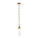 Bougainvillea One Light Pendant in Warm Gold (33|523911WGL)