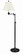 Club One Light Floor Lamp in Black (30|CL200-BLK)