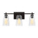 Mercer Three Light Vanity in Midnight Black (454|VS24303MBK)