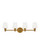 Xavierre Four Light Vanity in Burnished Brass (454|VS22104BBS)
